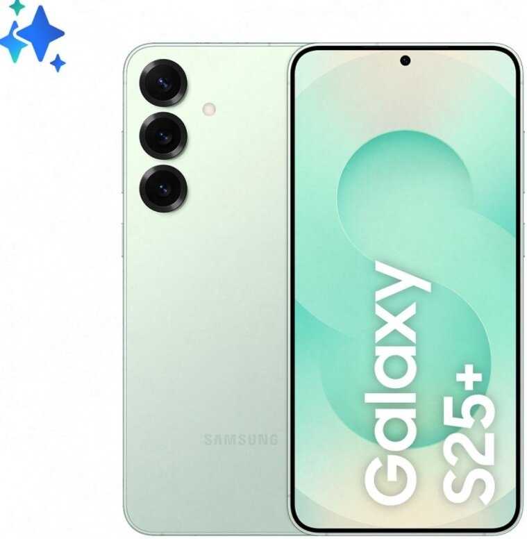 Samsung Galaxy S25+ 5G 256Gb SIM+eSIM Мятный