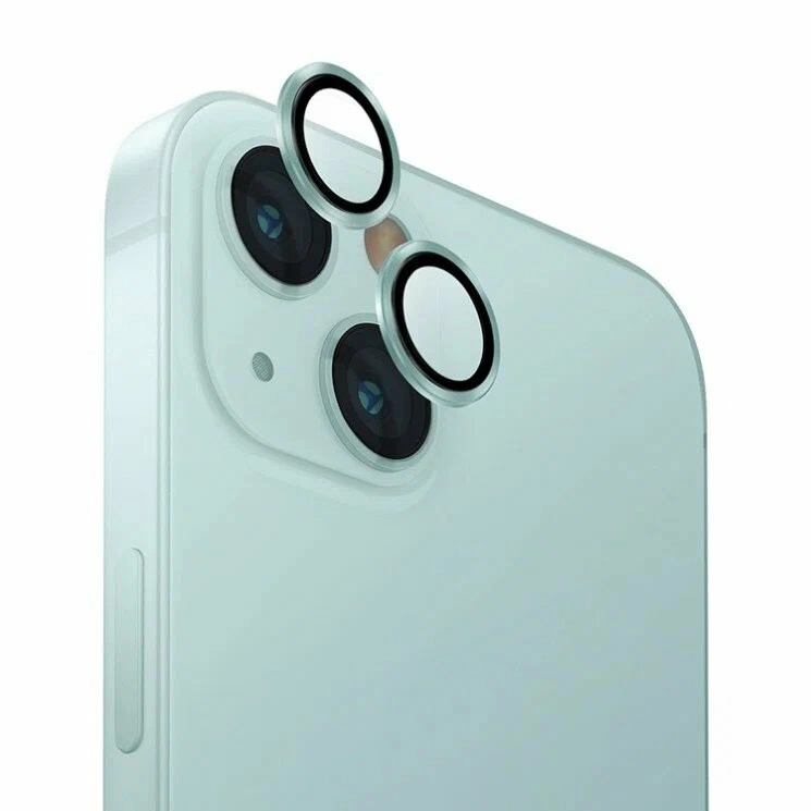 Защита объектива UNIQ OPTIX iPhone 15 мятный (MINT)