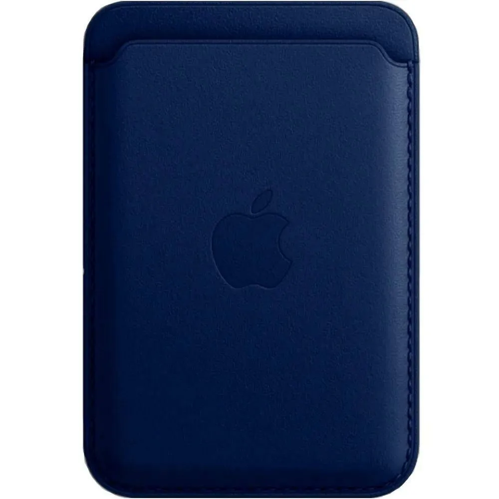 Картхолдер для iPhone Leather Wallet with MagSafe Blue