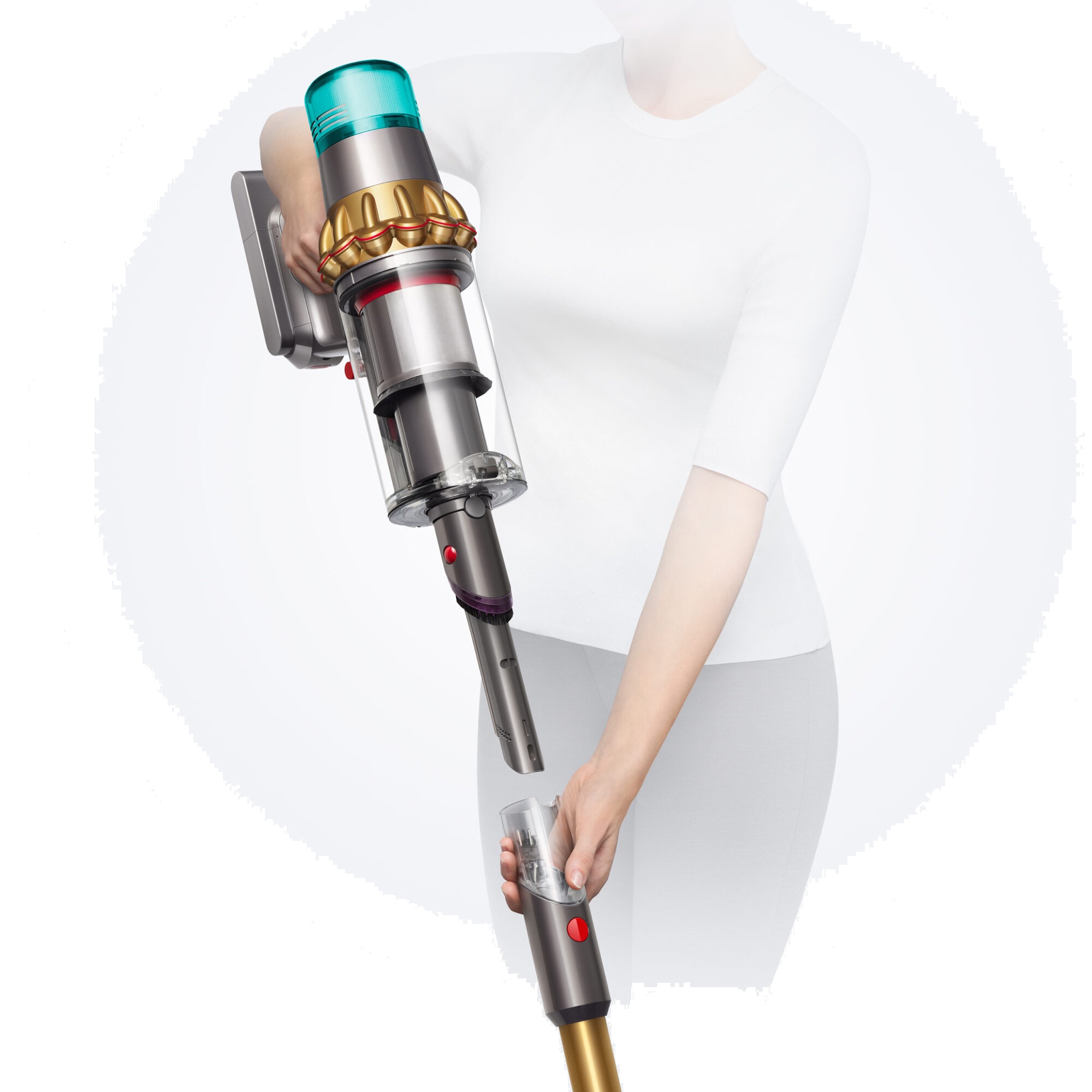 Моющий пылесос Dyson V15S Detect Submarine SV47