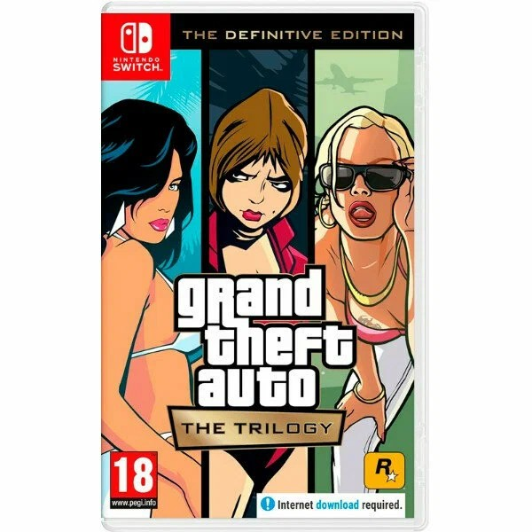 Игра для Nintendo Grand Theft Auto: The Trilogy