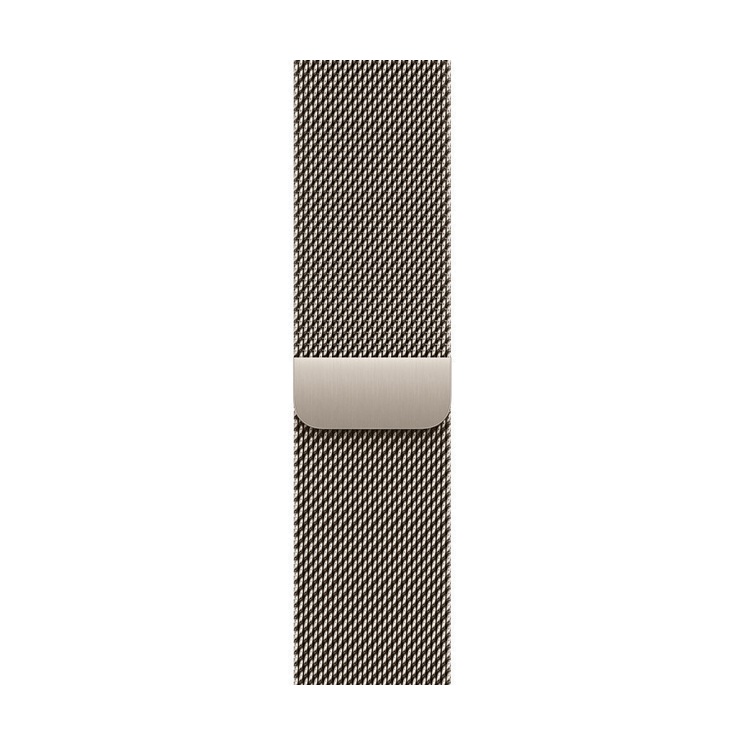 Смарт-часы Apple Watch Series 12 GPS + Cellular 42mm Natural Titanium, Natural Milanese Loop