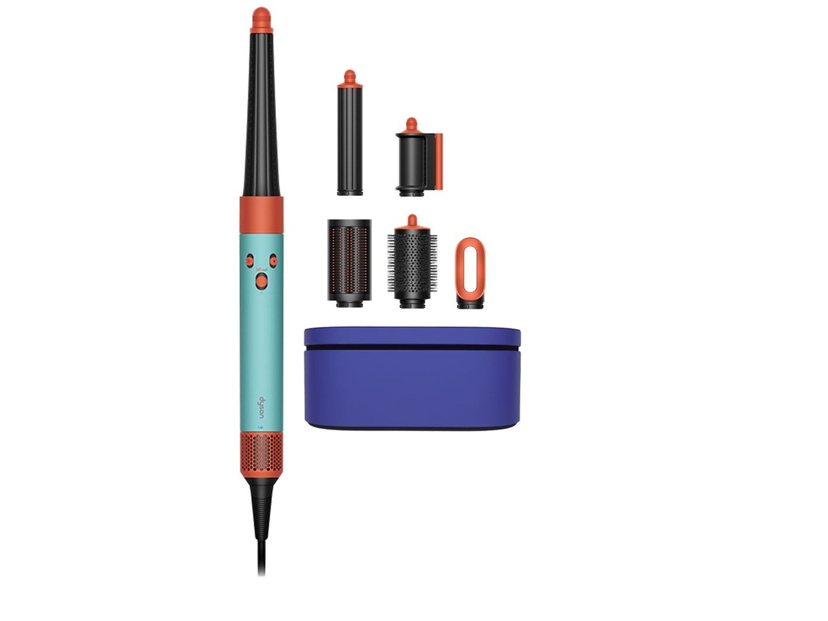 Стайлер Dyson Airwrap i.d. Long HS08 Straight+Wavy Ceramic Patina/Topaz Orange