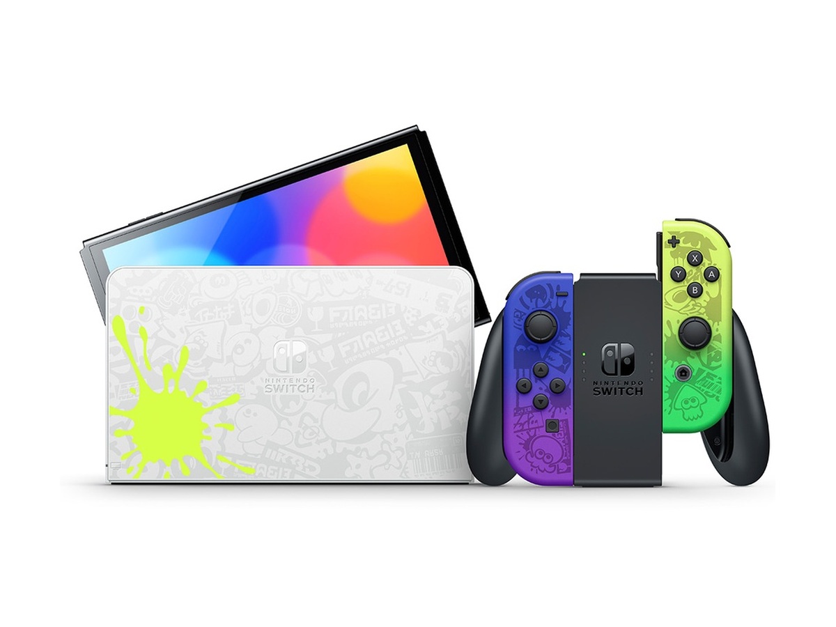 Игровая консоль Nintendo Switch OLED 64Gb Splatoon 3 Edition