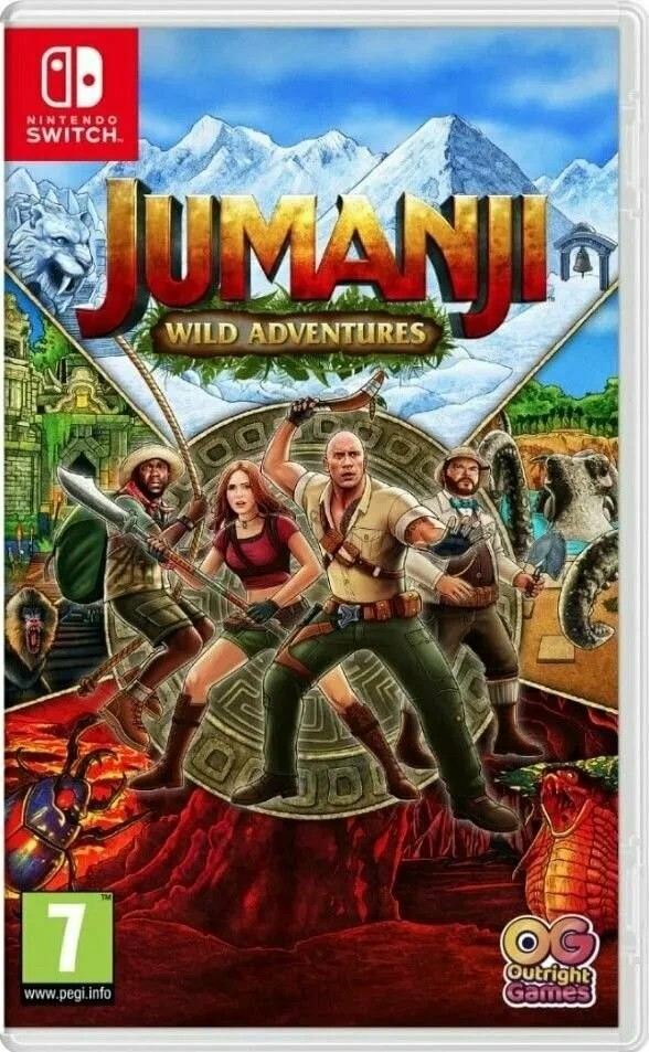 Игра для Nintendo Jumanji Wild Adventures