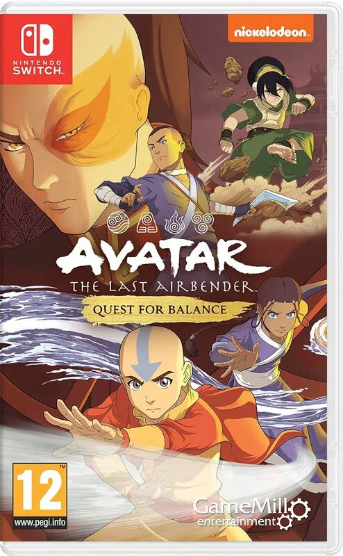 Игра для Nintendo Avatar The Last Airbender: Quest for Balance