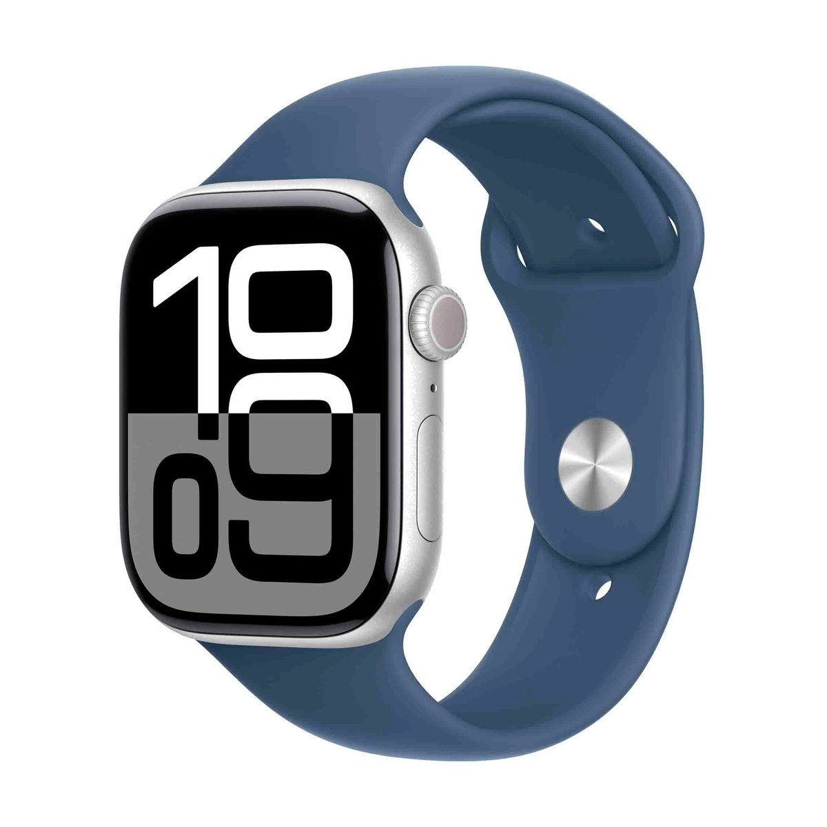 Watch Series 10 42 мм Silver с Lake Denim Sport S/M