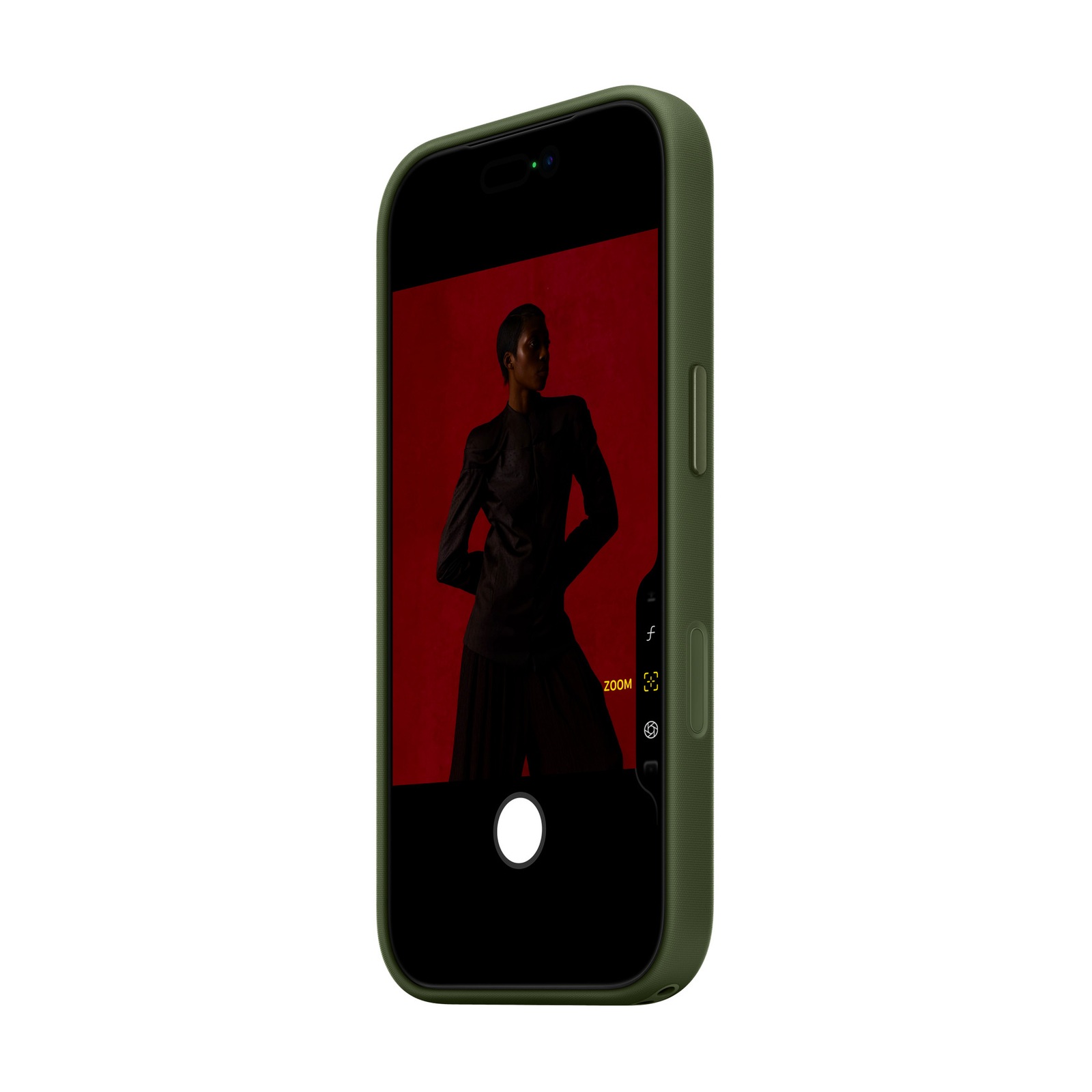 Тканевый чехол для Apple iPhone 17 Pro TechWoven Green (Original)