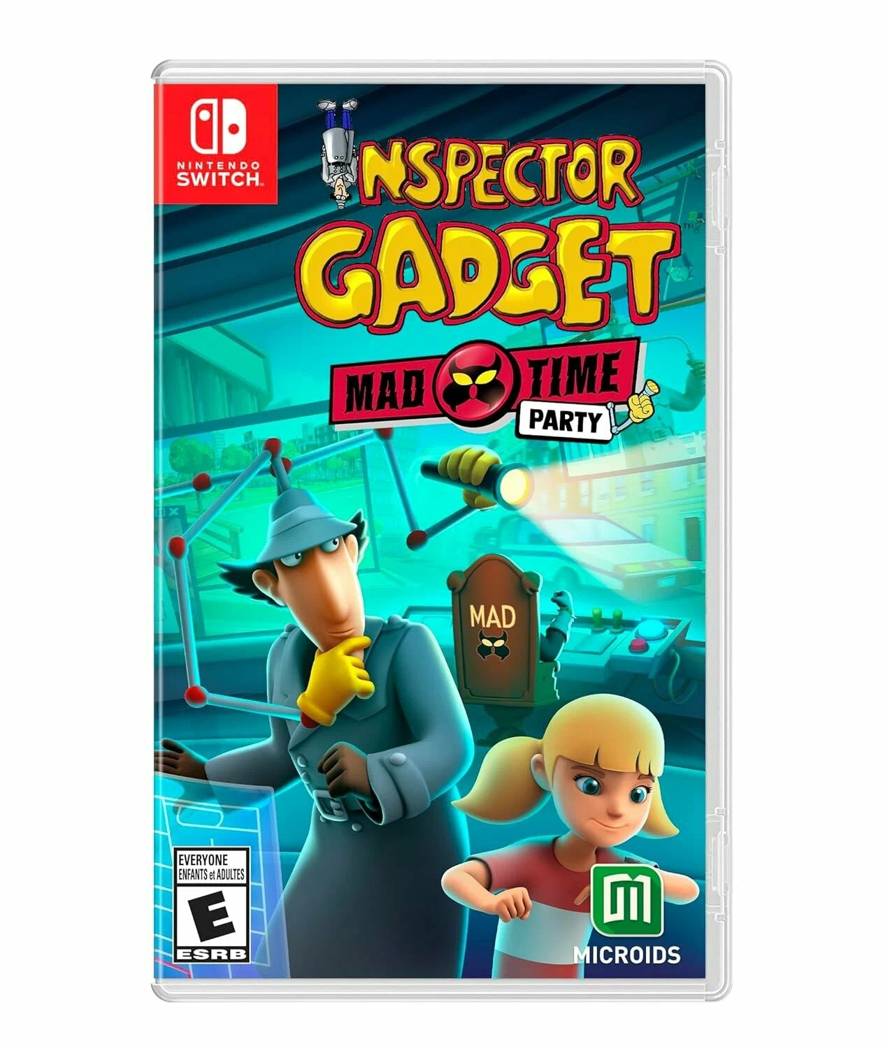 Игра для Nintendo Inspector Gadget: MAD Time Party