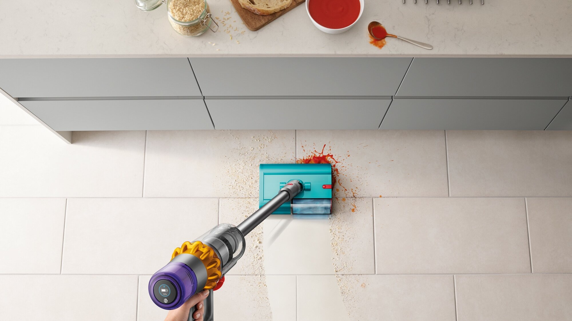 Моющий пылесос Dyson V15S Detect Submarine SV47