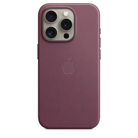 Тканевый чехол iPhone 15 Pro Max - Mulberry