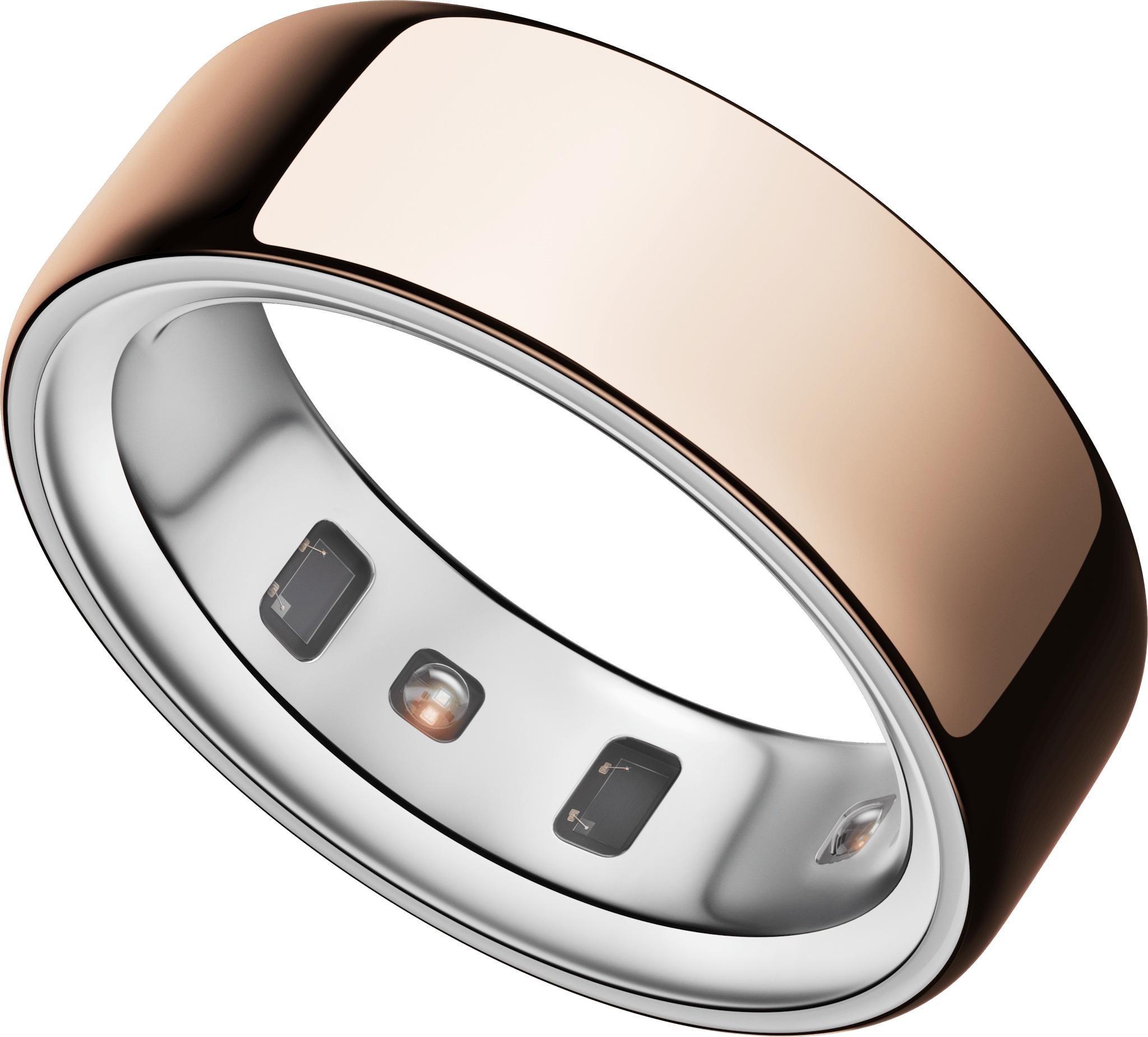 Умное кольцо Oura Ring 4 Розовое золото (Rose Gold) 14 US