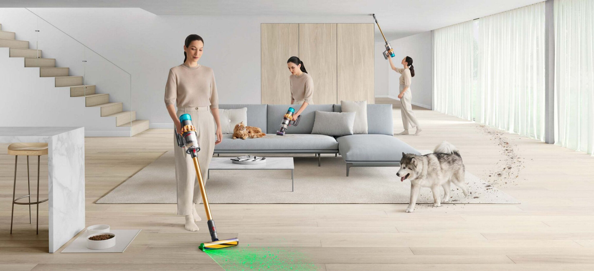 Dyson V12 Detect Slim Absolute SV46 Gold