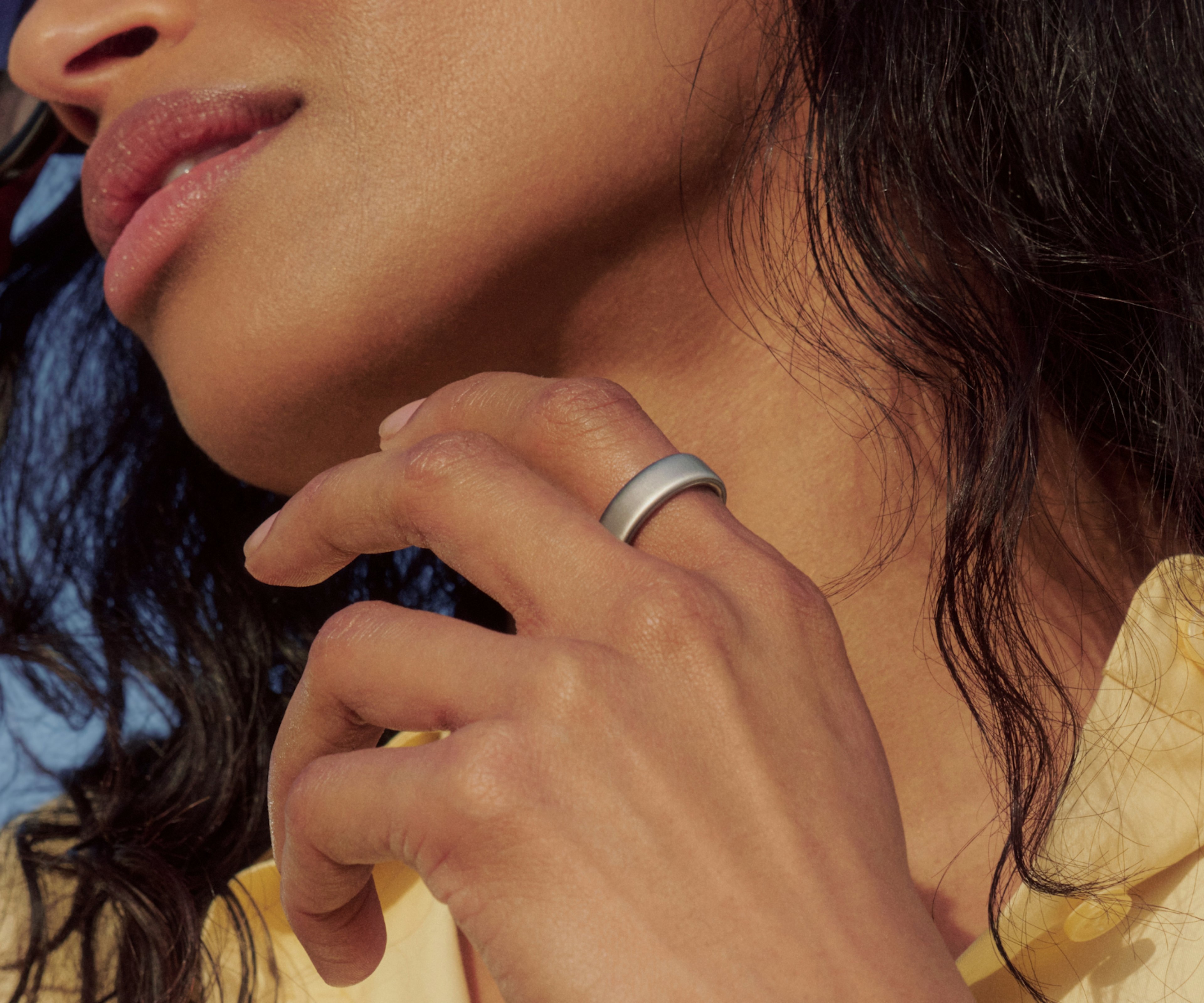 Умное кольцо Oura Ring 5, Шлифованное серебро, размер 9