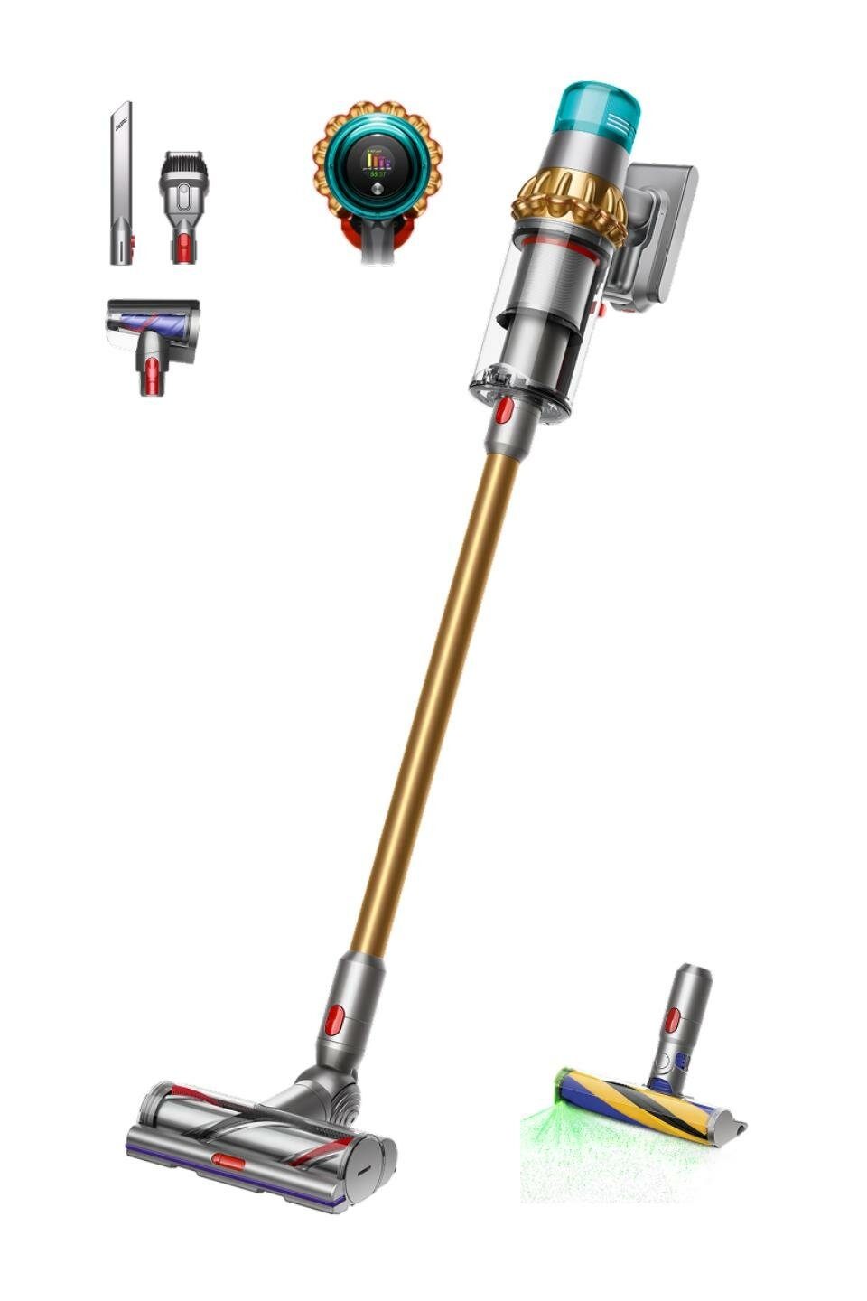 Dyson V15 Detect Absolute SV47 Gold