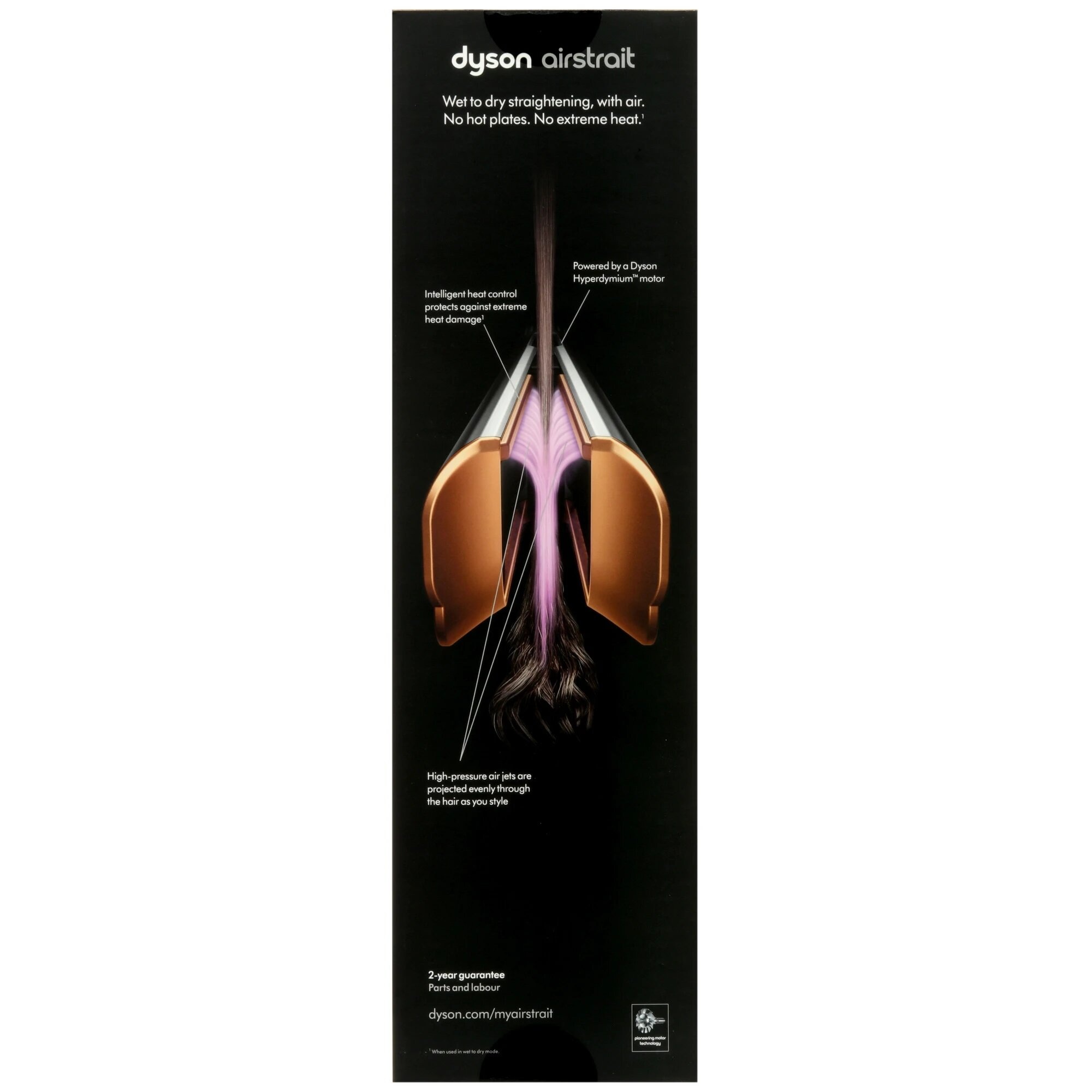 Выпрямитель Dyson Airstrait HT01 Nickel/Copper