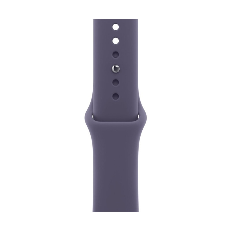 Умные часы Apple Watch Series 11, 46mm, Silver, ремешок Purple Sport Band S/M