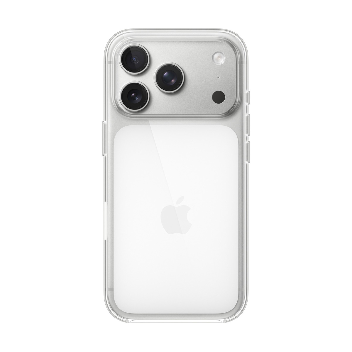 Силиконовый чехол для Apple iPhone 17 Pro с MagSafe Clear (Original)