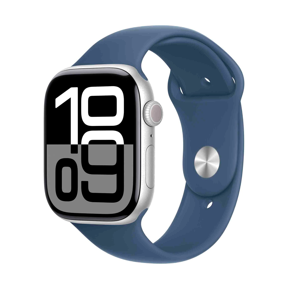 Watch Series 10 42 мм Silver с Lake Denim Sport M/L