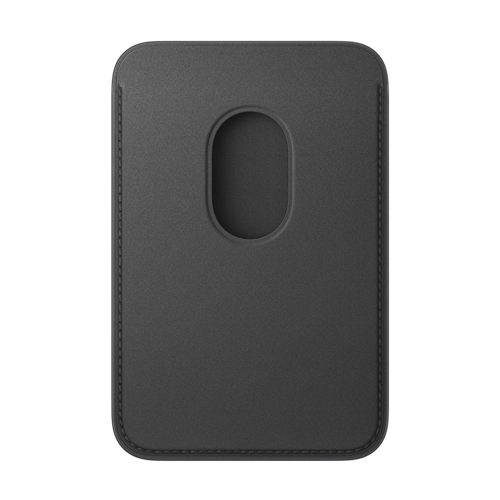 Тканевый картхолдер Apple FineWoven с MagSafe Black (Original)
