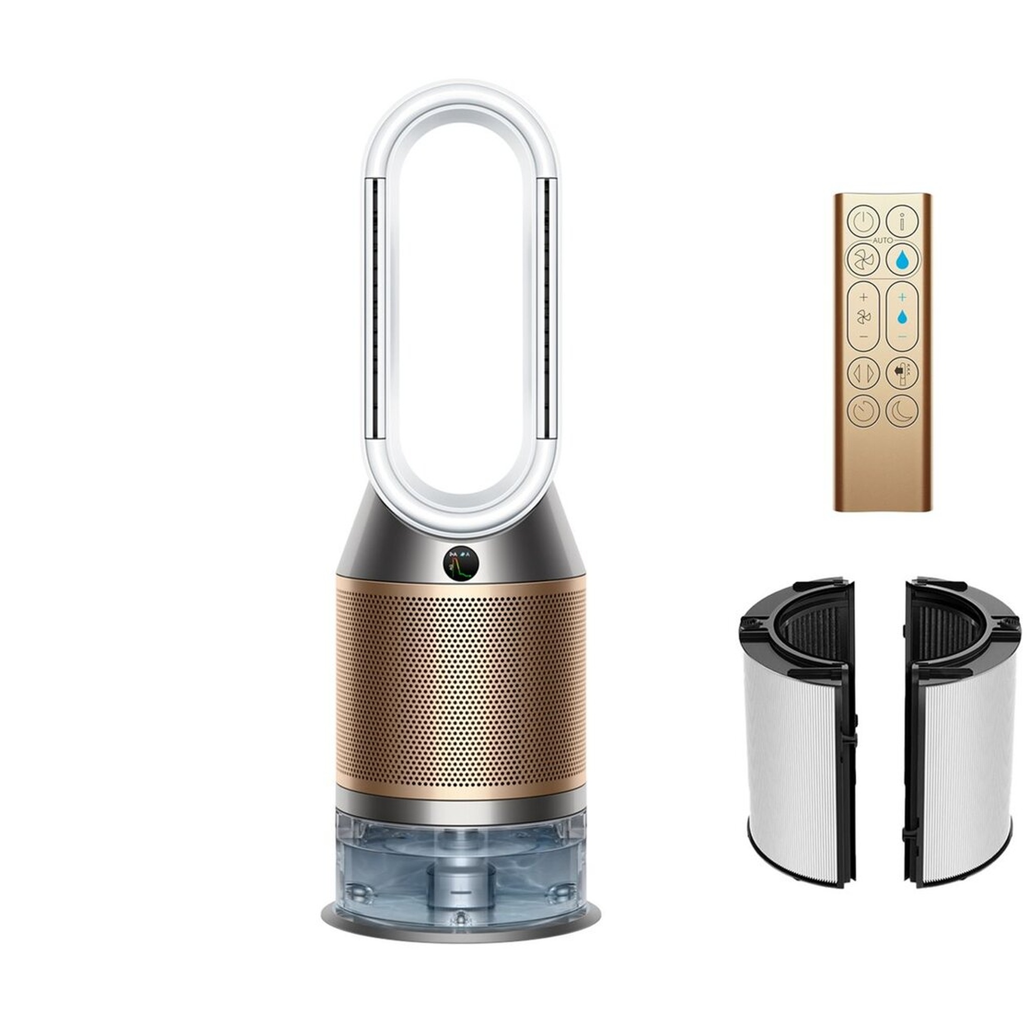 Очиститель-увлажнитель воздуха Dyson Purifier Humidify+Cool Formaldehyde PH05 Gold/White