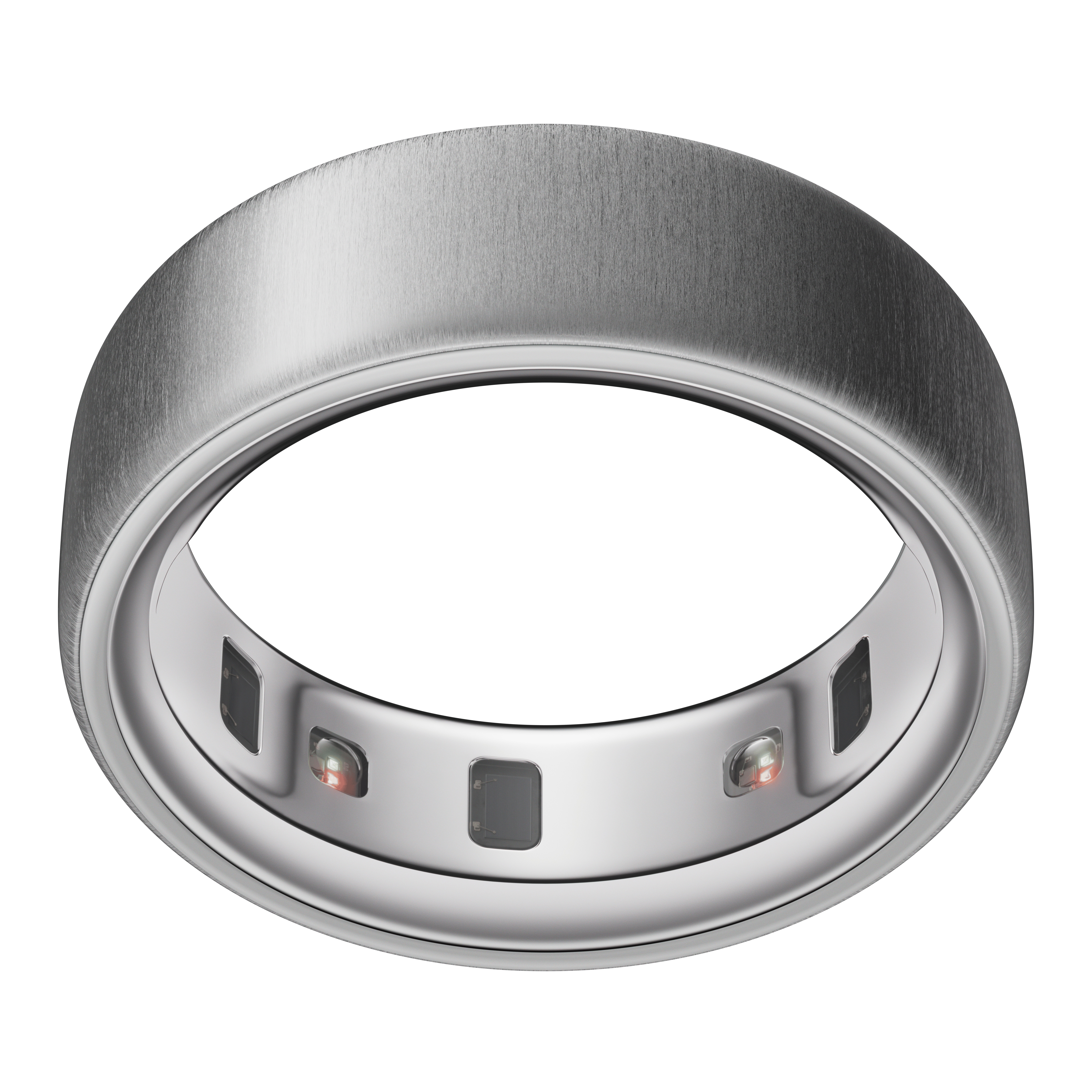 Умное кольцо Oura Ring 4 Матовое серебро (Brushed Silver) 6 US