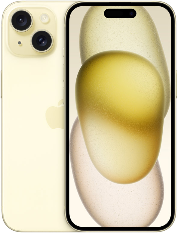 Смартфон Apple iPhone 15 512Gb eSIM Yellow (Global)