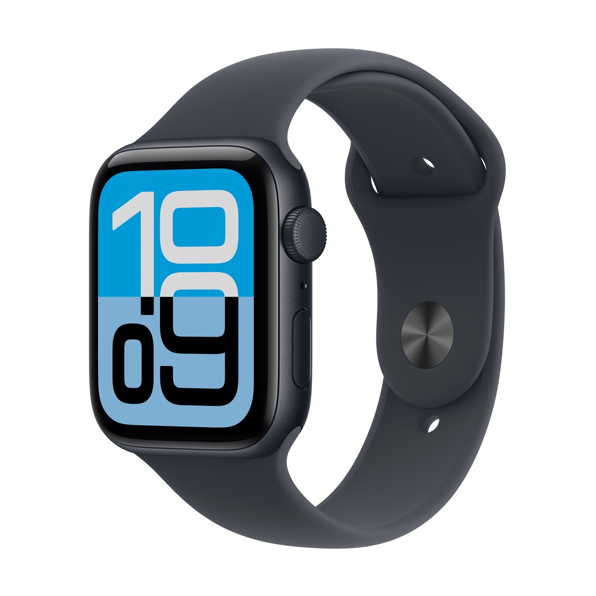 Умные часы Apple Watch SE 3, 44mm, Midnight, ремешок Black Sport Band M/L (2025)