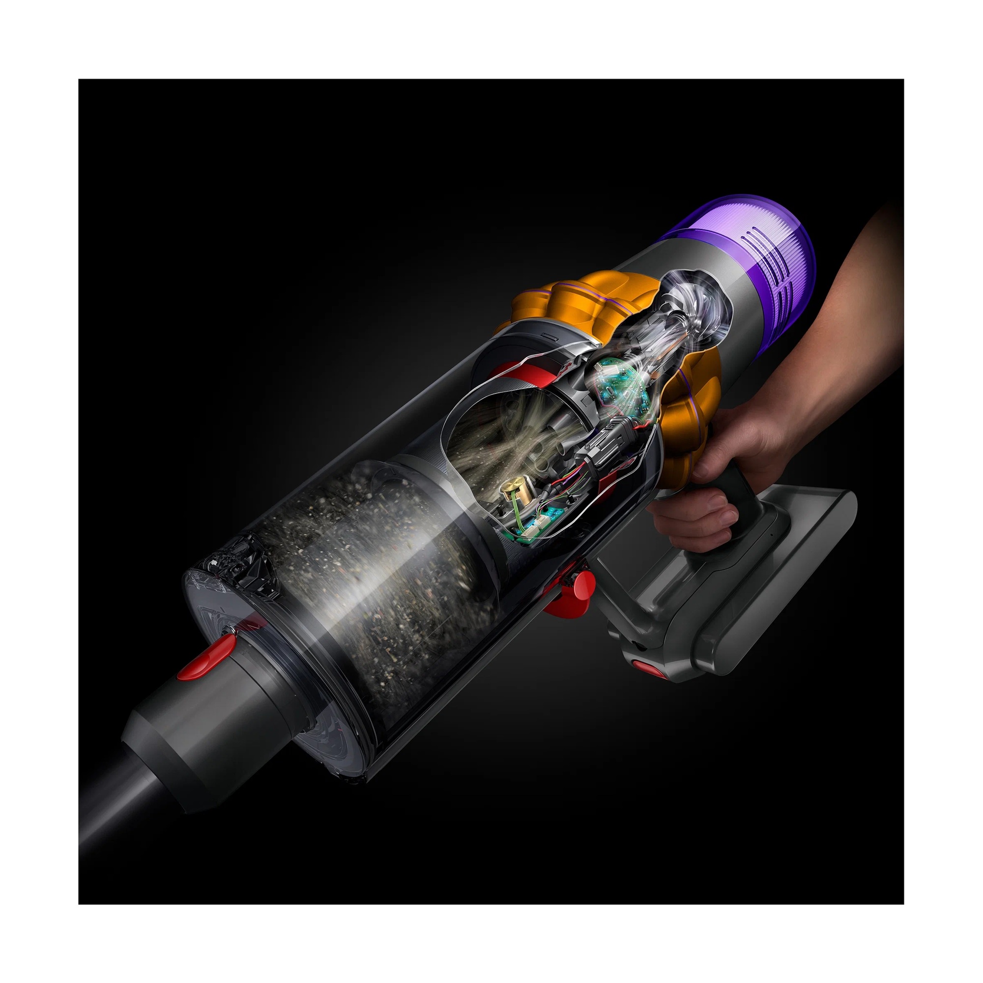 Вертикальный пылесос Dyson V15 Detect Absolute SV47 Gold