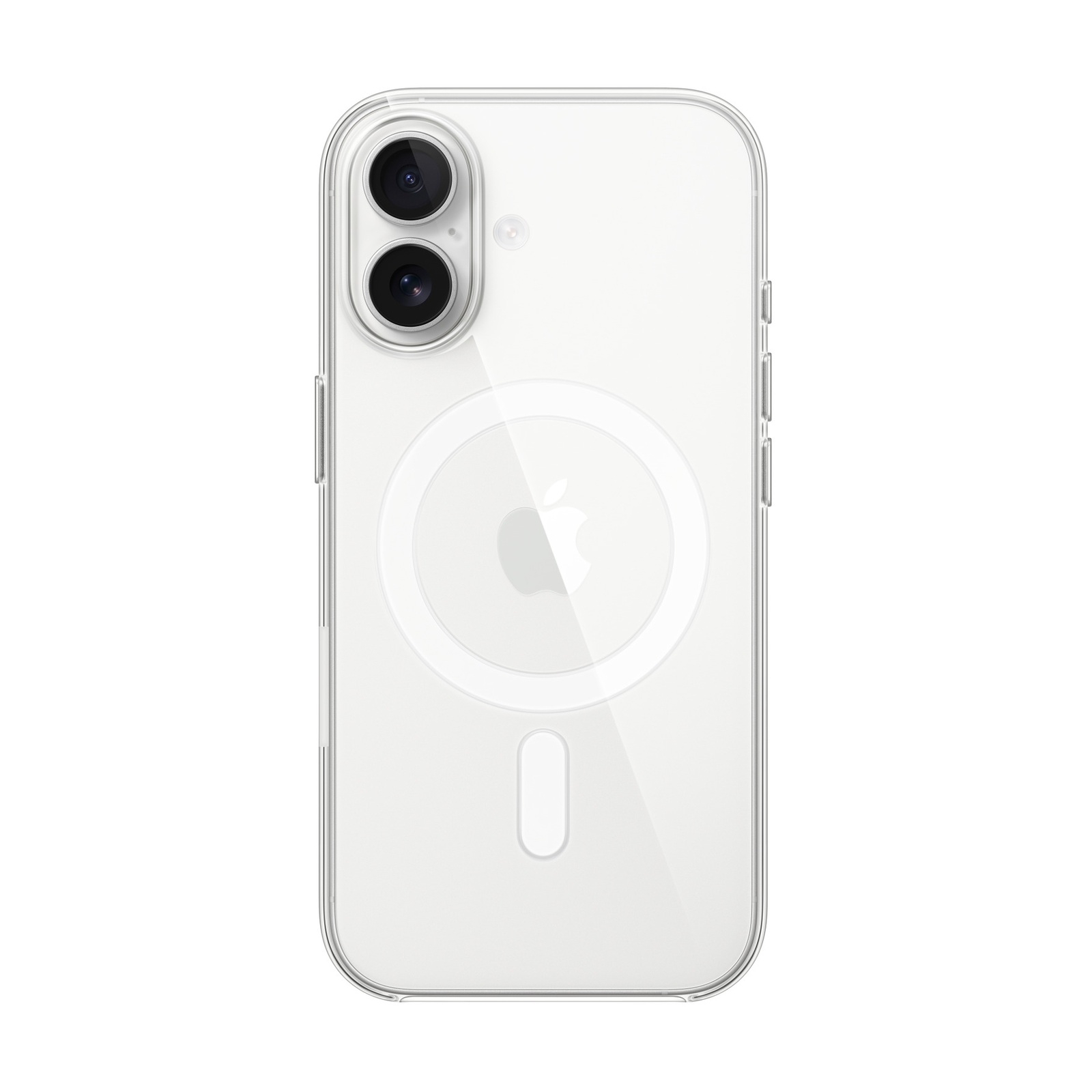 Силиконовый чехол для Apple iPhone 17 с MagSafe Clear (Original)