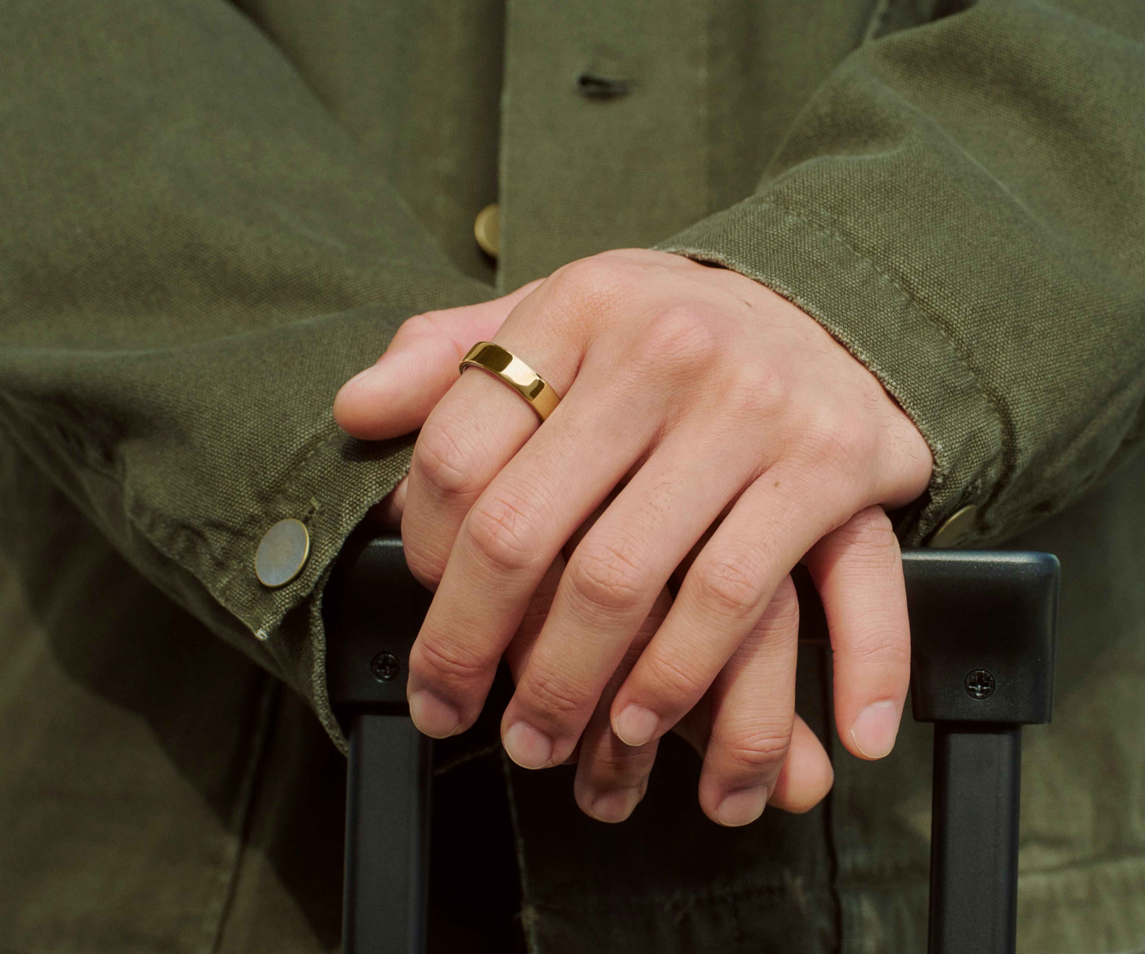 Умное кольцо Oura Ring 5, Золотой, размер 12