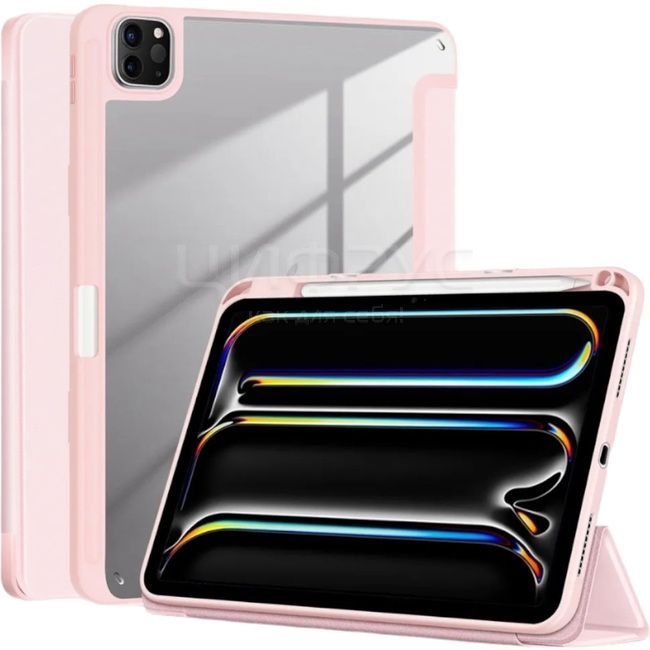 Чехол-книжка MOSBROS для iPad Pro 13 (M4) Pink