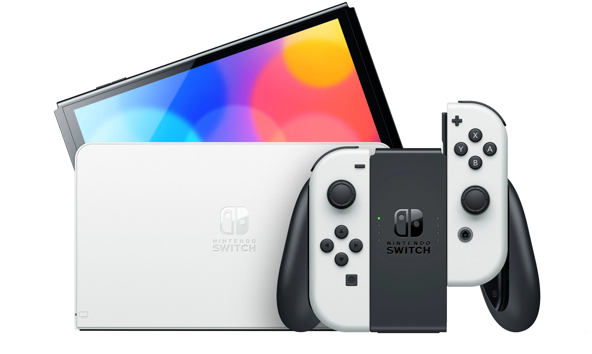 Игровая консоль Nintendo Switch OLED 64Gb White