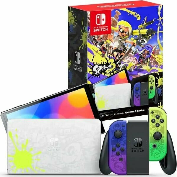 Игровая консоль Nintendo Switch OLED 64Gb Splatoon 3