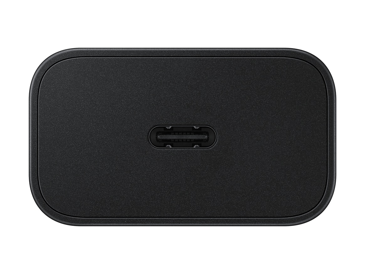 Сетевое зарядное устройство Samsung USB‑C 25 Вт, чёрное