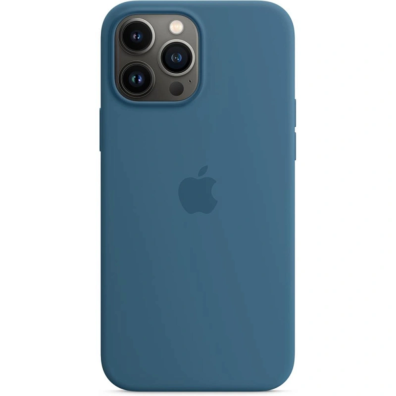 Силиконовый чехол iPhone 15 PRO темно-бирюзовый