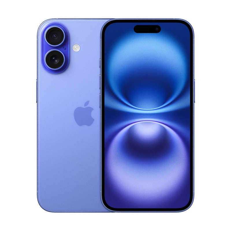 Смартфон Apple iPhone 16 128Gb eSIM Ultramarine (Синий) Global