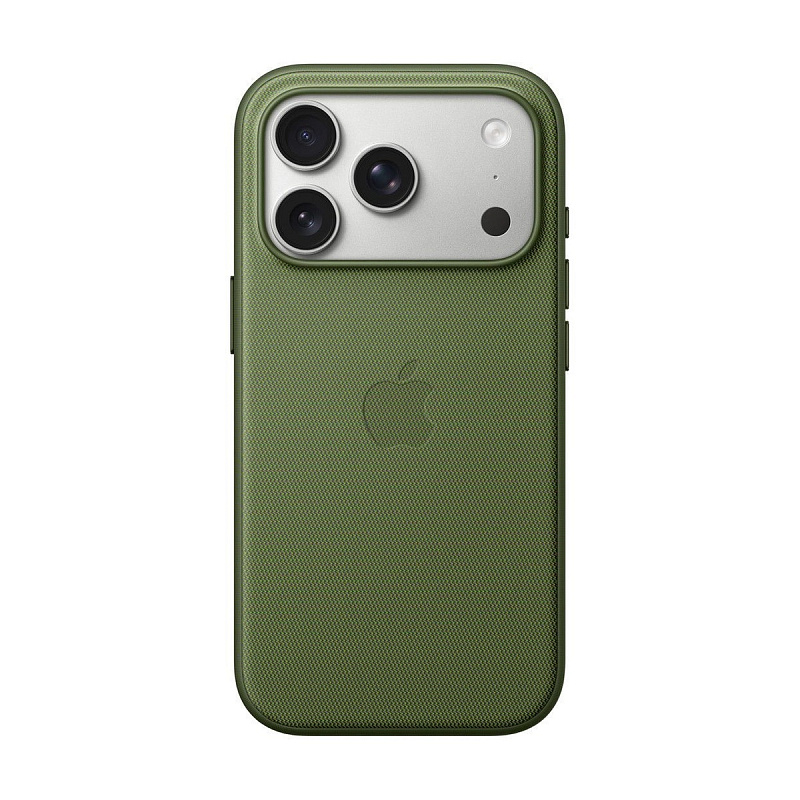 Тканевый чехол для Apple iPhone 17 Pro Max TechWoven Green (Original)