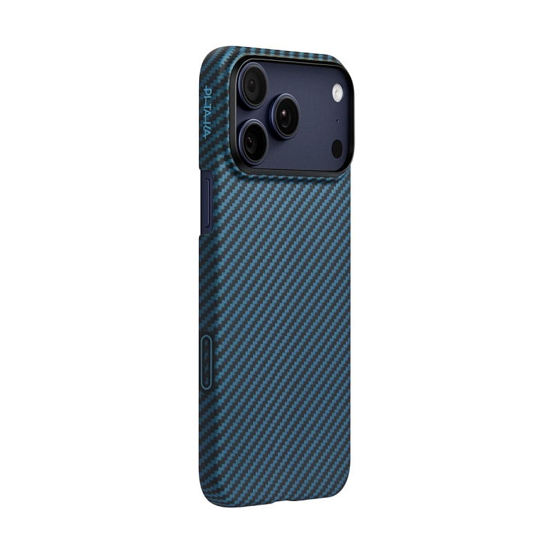 Чехол Pitaka Ultra-Slim Case для iPhone 17 Pro Max Сине-голубой