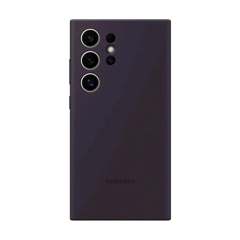 Чехол Silicone Case для Samsung Galaxy S24 Ultra - Violet
