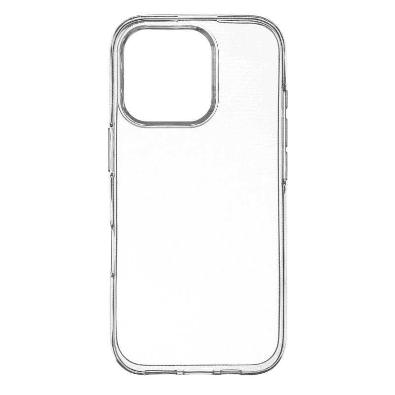 Чехол силиконовый для iPhone 16 Pro Max Прозрачный