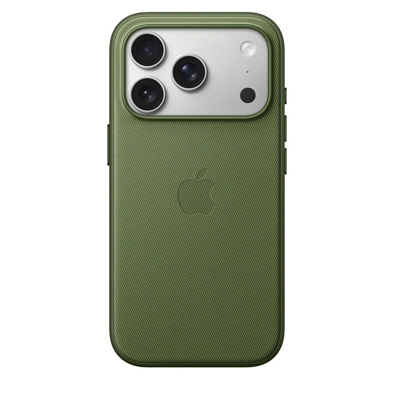Тканевый чехол iPhone 17 Pro Max TechWoven Green Зеленый