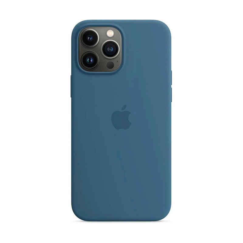 Силиконовый чехол iPhone 15 PRO темно-бирюзовый
