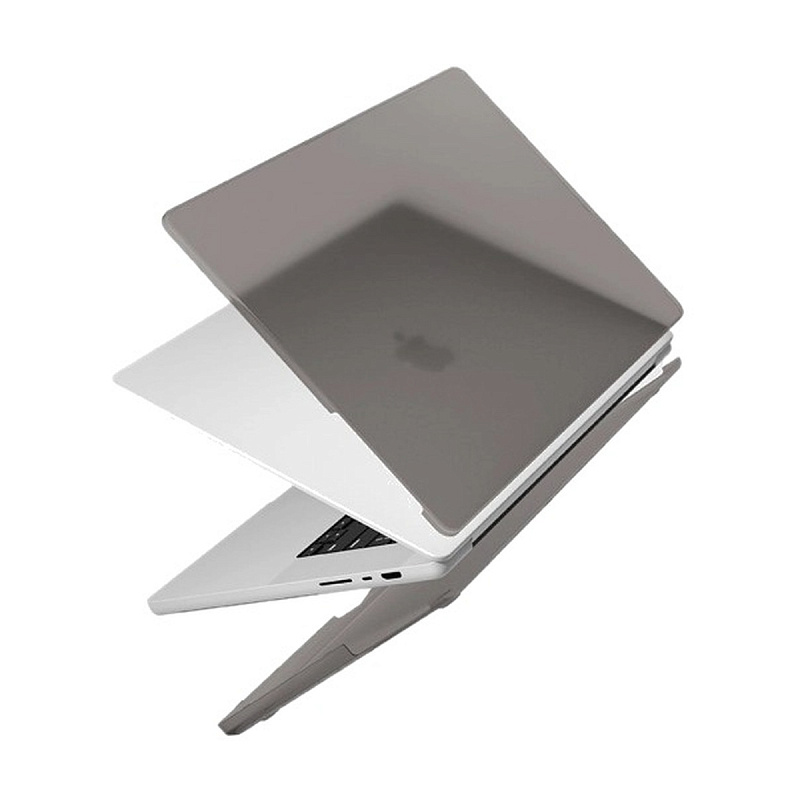 Чехол Uniq CLARO для MacBook AIR 15" M2/M3 (2023-2024), цвет матовый серый (Matte Grey)