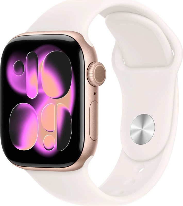 Watch Series 11 46 мм Rose Gold с Rose Sport M/L