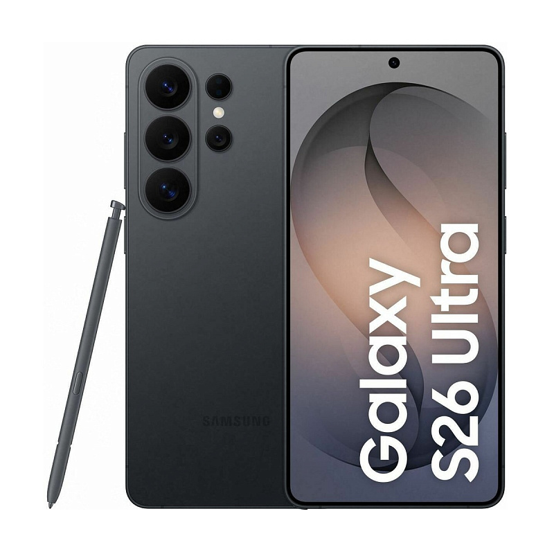 Смартфон Samsung Galaxy S26 Ultra 512Gb SIM+eSIM Black (Черный)