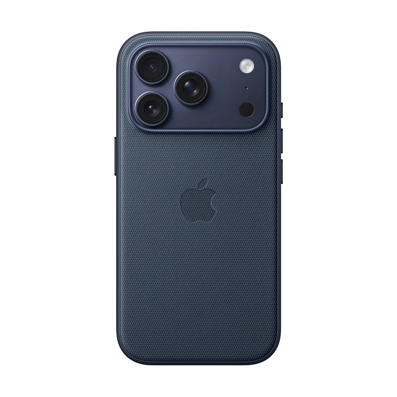 Тканевый чехол для Apple iPhone 17 Pro TechWoven Blue (Original)