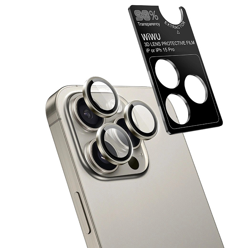 Стекло Uniq OPTIX VIVID CLEAR iPhone 15 Pro Max