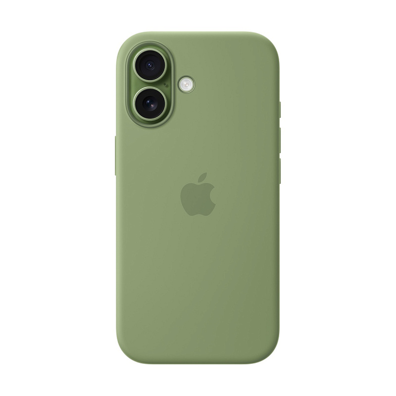 Силиконовый чехол для Apple iPhone 17 с MagSafe Light Moss (Original)