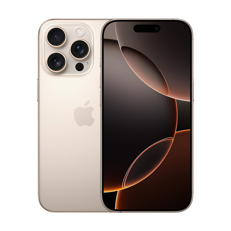 Смартфон Apple iPhone 16 Pro 1Tb SIM+eSIM Desert Titanium (Золотистый) Global